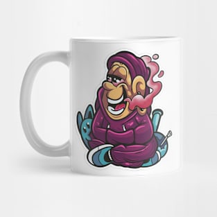 chill vibes cartoon Mug